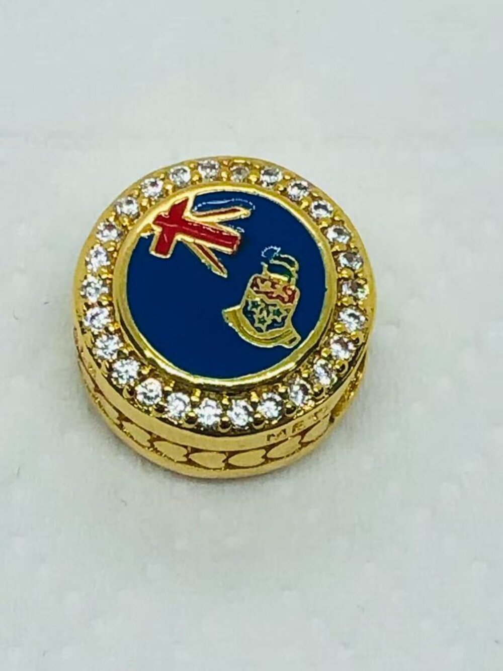 ✨ ✨Pandora Cayman Islands Flag Exclusive Button Charm